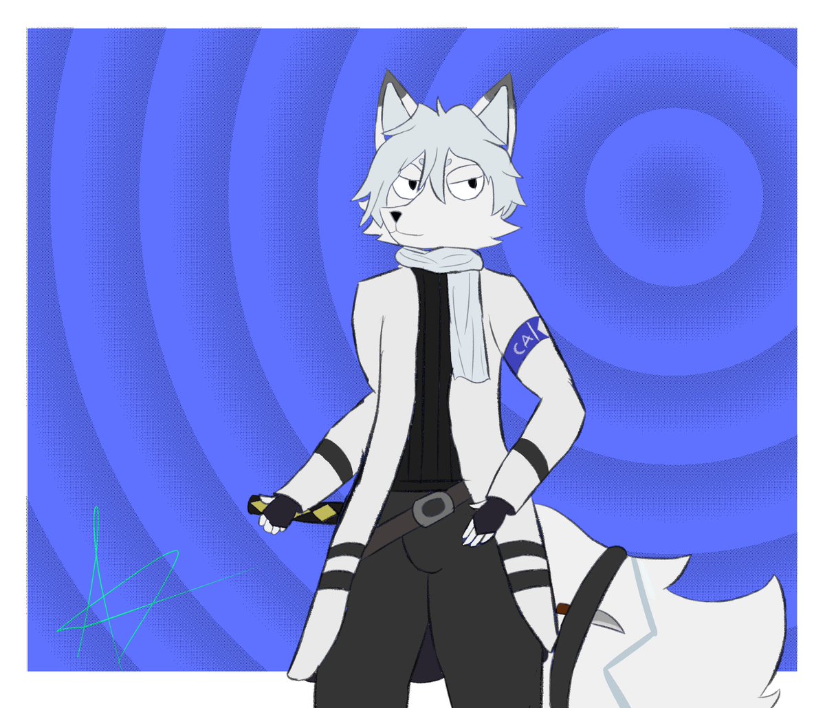 new draw of my oc of roblox :3