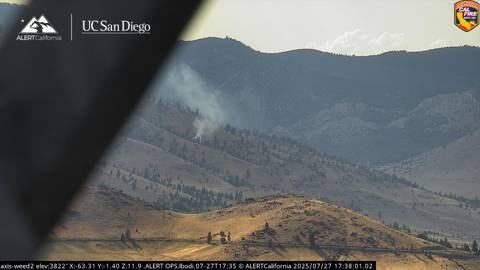 CodeRed001Blue's tweet image. #WillowFire West of the 20400 Block of Old Hwy 99 S, South of Gazelle, Siskiyou County. 

6:06pm The fire is less then 1 acre in grass with a slow rate of spread. 

5:38pm Resources are responding to a reported vegetation fire with smoke visible on the Weed camera.