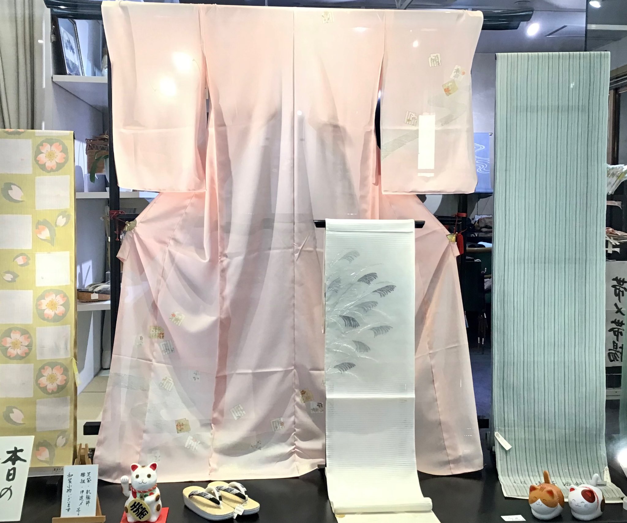 室内調度品 裂地風景画 額装 西陣 呉服屋蔵(K-LC936) nishiki-070_1.jpg?t=20240123144257