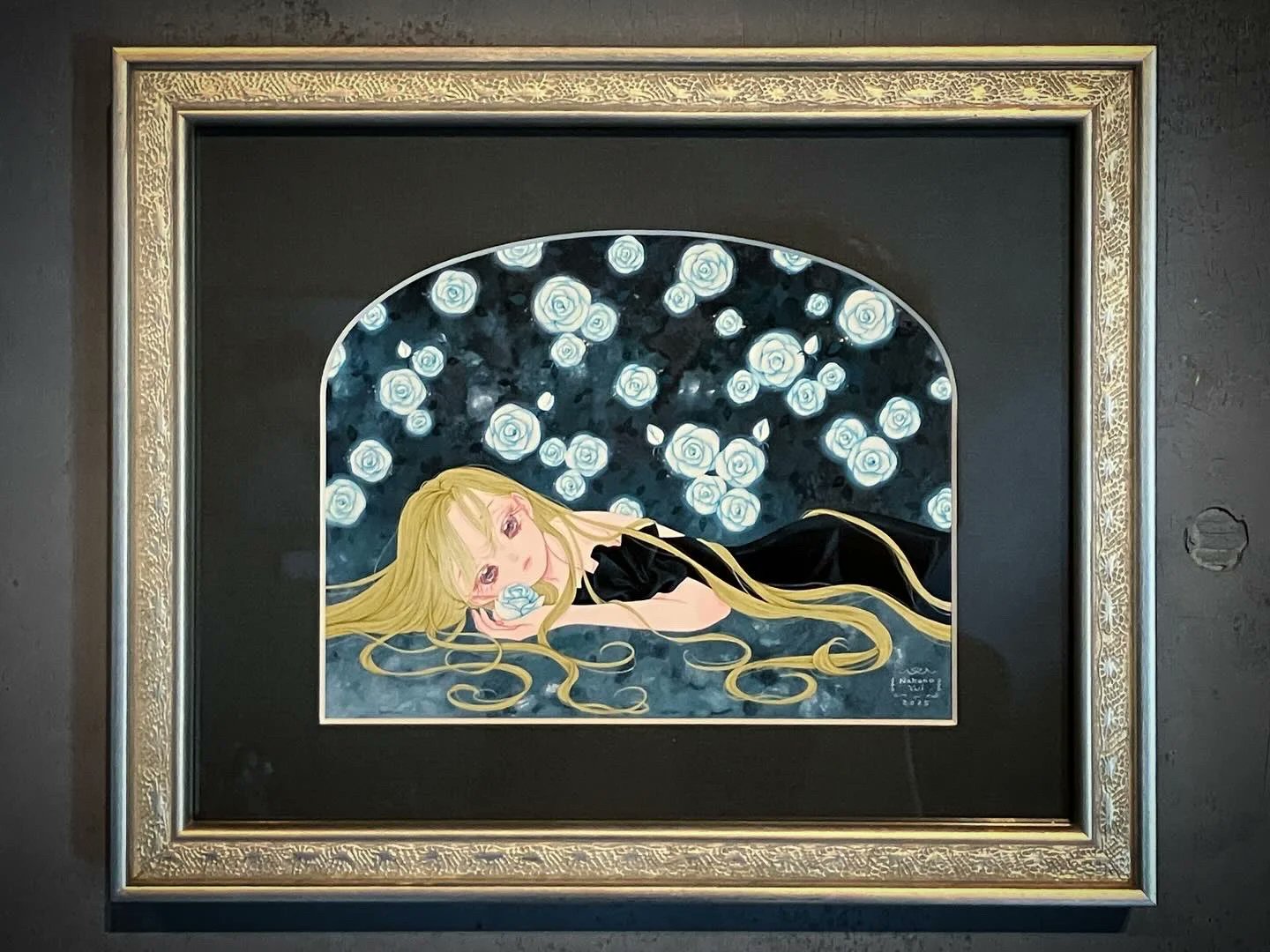 YD２８７)真作　石垣定哉　水彩画　「ルーアンの教会」額装 gallery hydrangea ☞ 8/1(金)～ 公募グループ展『瞼の裏の