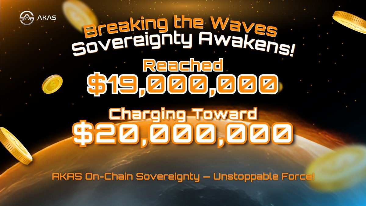 AKASOfficial_'s tweet image. 💰 Liquidity Pool Surpasses $19,000,000 · Charging Toward 20M
🌊 Breaking Waves, Sovereignty Awakens!
⚙️ Structure-Driven, No Central Control · 🔥 Consensus Ignites Itself
✅ Permissions Abandoned, LP Locked · Fully Verifiable On-Chain Security

#DeFiSecurity #OnChainTransparency…