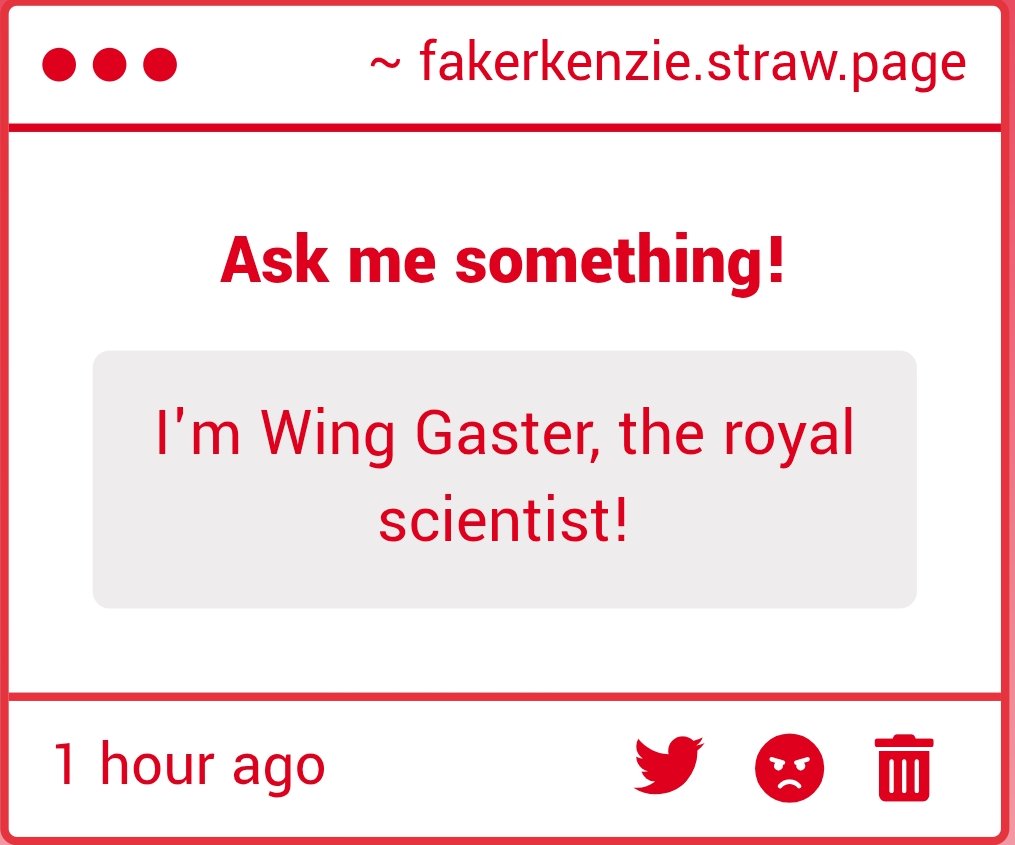 FakerKenzie's tweet image. YOUR FATE IS SEALED.
fakerkenzie.straw.page
