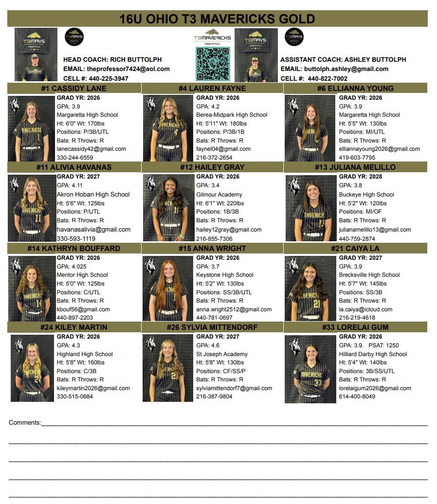 16U Ohio T3 Mavericks Gold (@16uoht3mavsgold) on Twitter photo Can’t wait to head down to South Carolina for East Coast Nationals with these young ladies to play against some tough competition in the 🔥! We’ll be missing a few so picked up the best subs available to battle with us! <a href="/ABryant2027/">Abigail Bryant | 2027</a> <a href="/bellanolan28/">Bella Nolan</a> <a href="/CamiRiordan2028/">Cami Riordan 2028</a> <a href="/KellyBatten26/">Kelly Batten</a> Can’t wait to head down to South Carolina for East Coast Nationals with these young ladies to play against some tough competition in the 🔥! We’ll be missing a few so picked up the best subs available to battle with us! <a href="/ABryant2027/">Abigail Bryant | 2027</a> <a href="/bellanolan28/">Bella Nolan</a> <a href="/CamiRiordan2028/">Cami Riordan 2028</a> <a href="/KellyBatten26/">Kelly Batten</a>