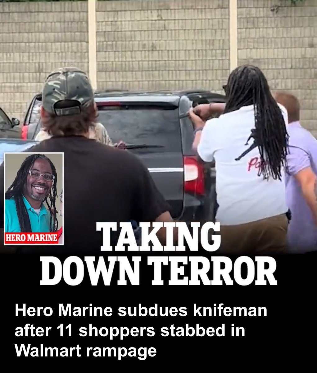 Kudos to Derrick Perry for stepping in, holding the perp at gunpoint, and saving lives. Another instance of defensive firearm usage that astroturf groups like “Moms Demand” pretend don’t exist. The algorithm can hide it all it wants but GUNS SAVE LIVES.