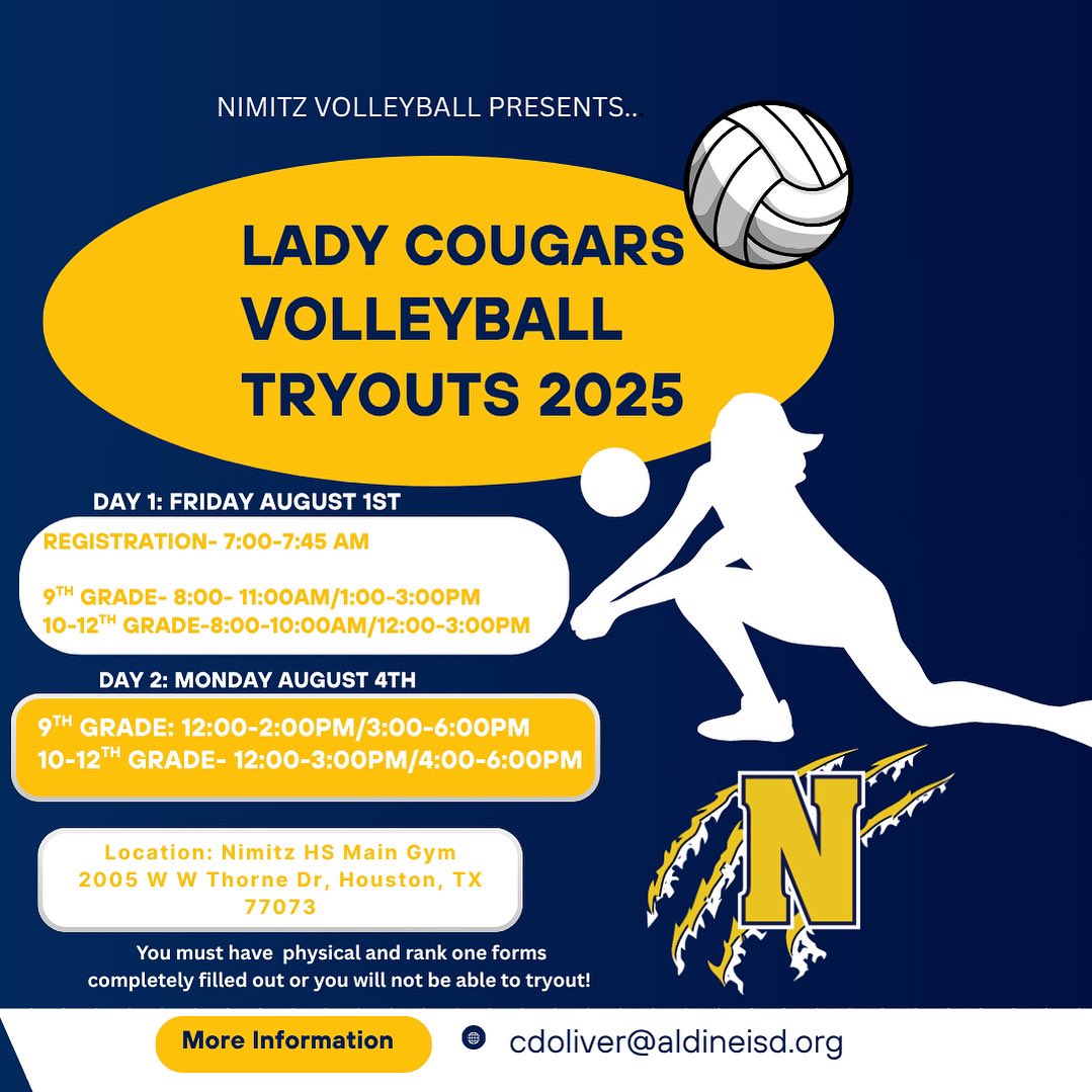 Nimitz Volleyball tweet media