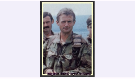 OnThisDayPIRA's tweet image. #OnThisDay in 1988 the IRA murdered Michael (Mick) Bryan Matthews, 36. Married, Para Regiment soldier injured previous day by IRA landmine explosion, near Cullyhanna, S Armagh. Died #OTD. Wife at his bedside, married less than a year. His 4th tour in NI. paradata.org.uk/people/michael…