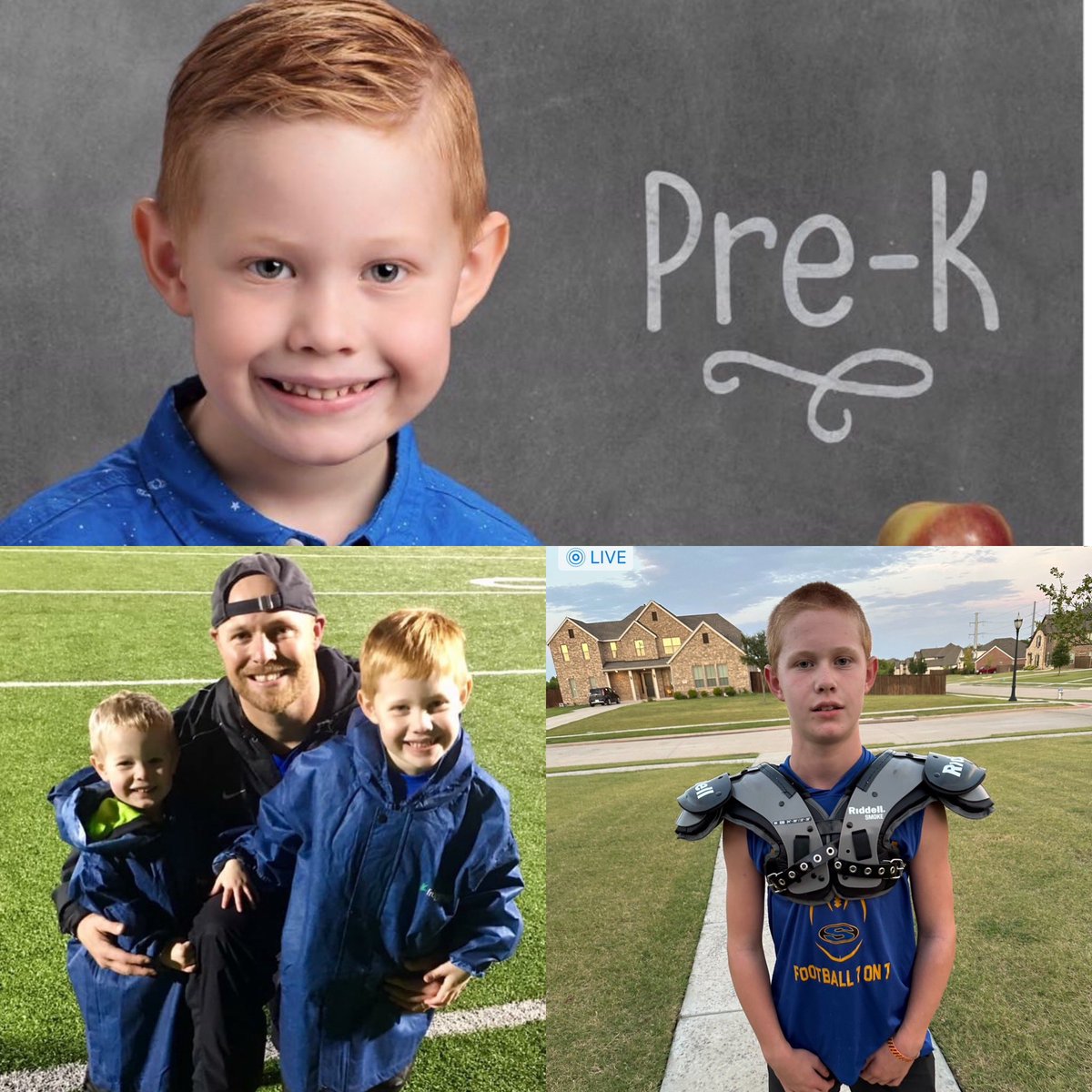 From Pre‑K to putting on the pads… time flies. Watching you grow into the young man you’re becoming has been one of life’s greatest blessings. Keep chasing your dreams, working hard, and loving the game and life the way you do.
Proud doesn’t even begin to cover it. #RaiderBuilt