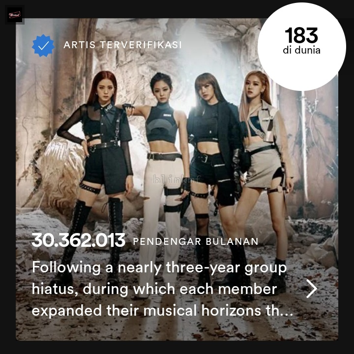 blinkmf's tweet image. blinks! monthly listeners Blackpink dah balik lagi ke 30jt setelah hiatus 3 tahun. hanya karena nambah SATU lagu doang 😀😭😭😭😭 bayangin kalo nambahnya sealbum penuh 🥺🥺🥺🥺🥺😭😔