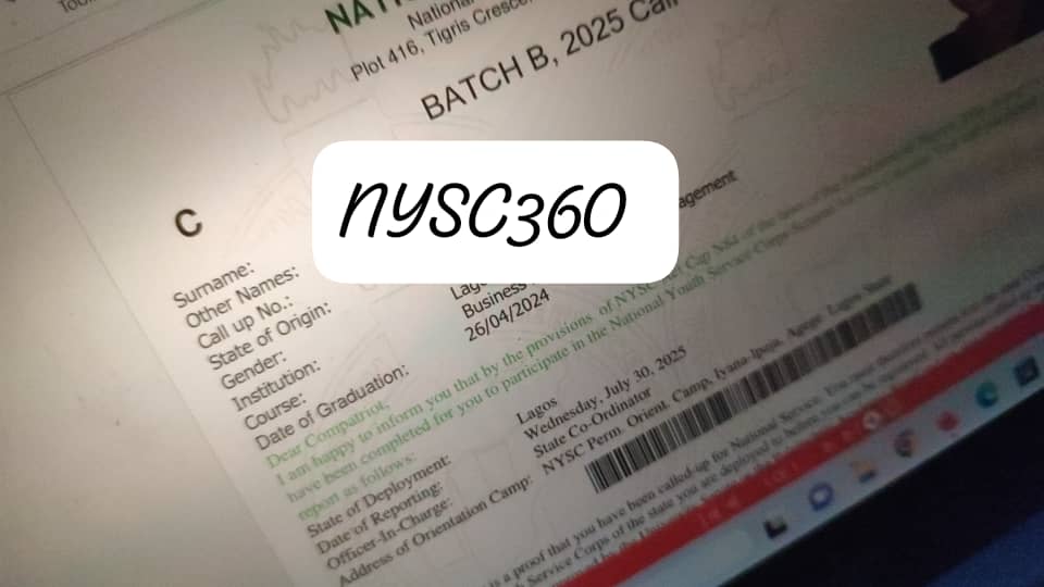 NYSC360 tweet media