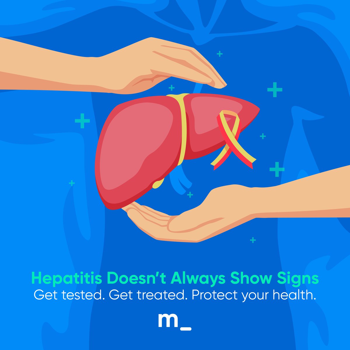 MedgatePH's tweet photo. Hepatitis can go unnoticedโbut it can cause lasting harm. This #WorldHepatitisDay, know the risks and get tested early. It could save your life. ๐
#Medgate #PreventHepatitis #GetTestedToday https://t.co/FSUurGqzCt