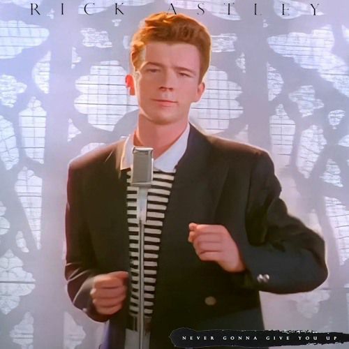 80stees's tweet image. On this date in 1987, Rick Astley released the single &quot;Never Gonna Give You Up&quot; 📻🎶