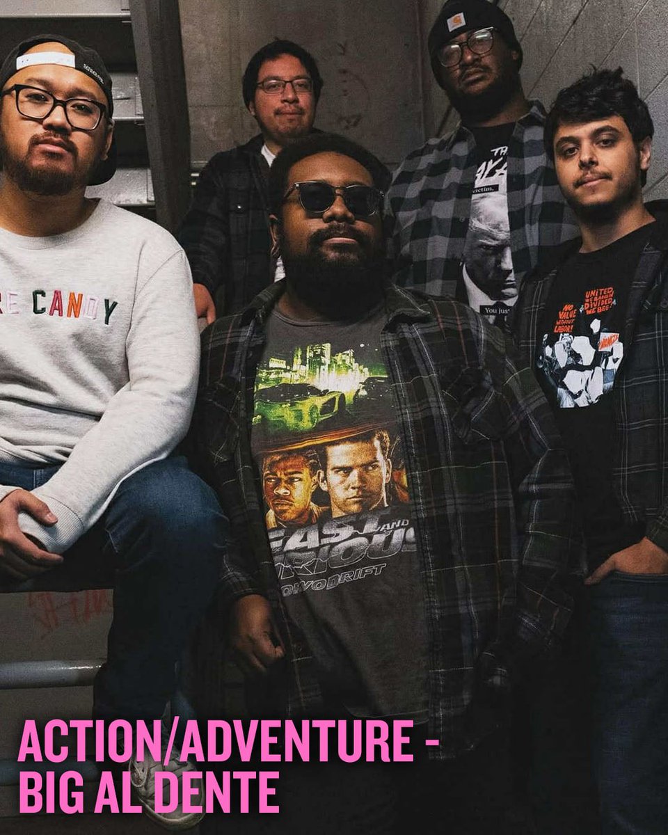 punkblackdotcom's tweet image. Check out Action/Adventure hailing from Chicago.
For fans of pop punk & punk rock