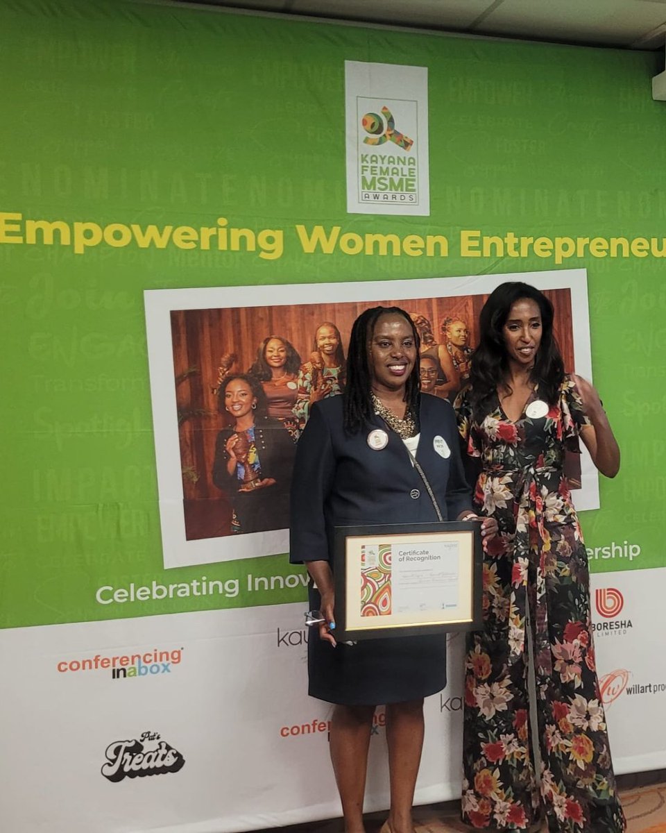 HarrietsBotani1's tweet image. Thank you so much to those who voted for us. We came second place in the Kayana SME Awards under the category of Business Resilience. We do appreciate all the love, commitment and encouragement that we receive from friends, family, clients, customers and strategic partners. Bless…