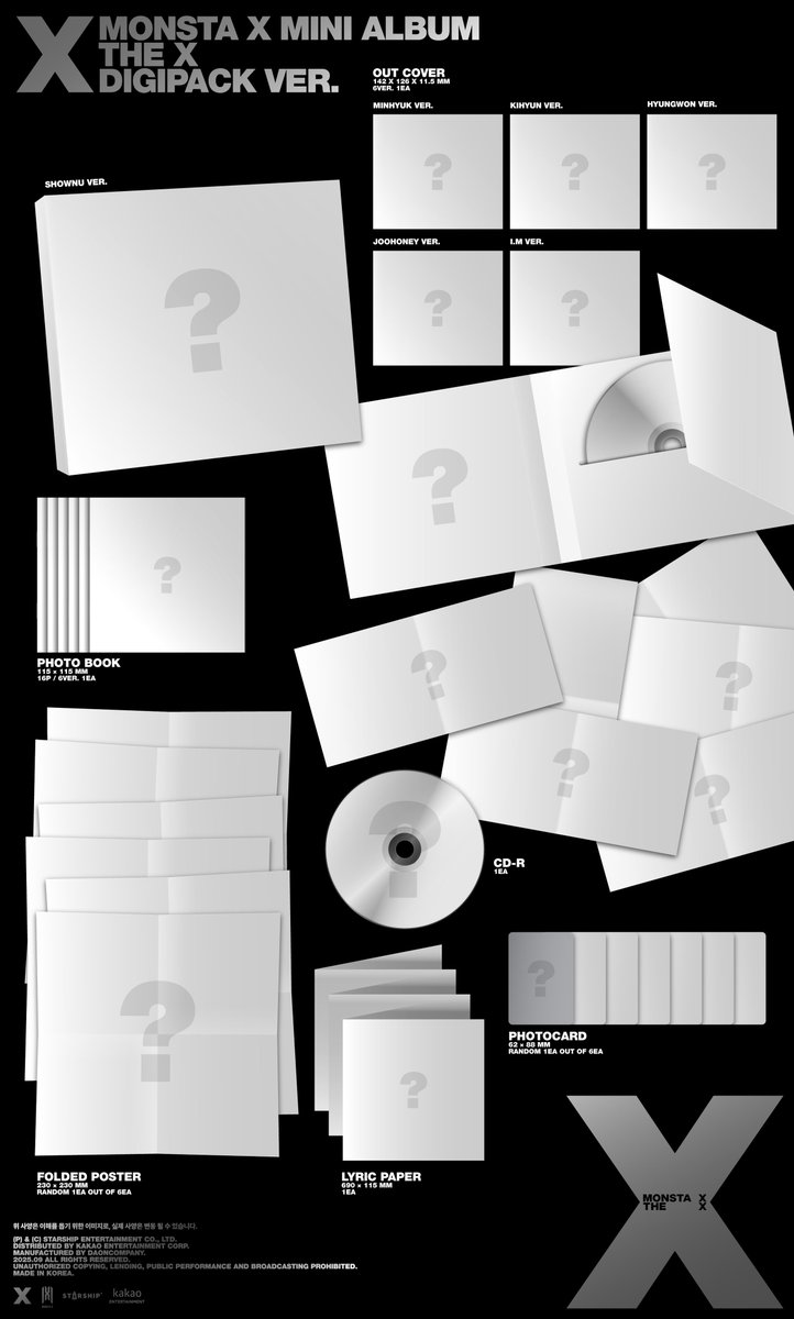 MONSTA X MINI ALBUM
𝑻𝑯𝑬 𝑿 ♾️ DIGIPACK VER. 예약 판매 안내

자세한 내용은 Berriz 커뮤니티를 확인해 주세요!

#몬스타엑스 #MONSTAX #MONSTA_X
#THEX

👉🏻 berriz.in/ko/monstax/not…