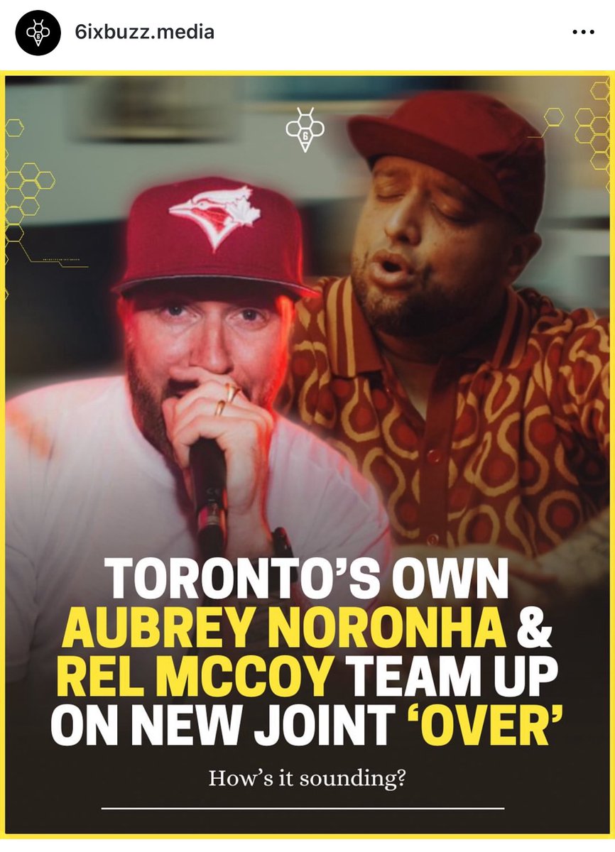 AubreyNoronha's tweet photo. Thanks 6ixbuzz!

https://t.co/hAZgBiOFL0

@RELMcCoy let’s go!!! https://t.co/B7f8EcJm9n
