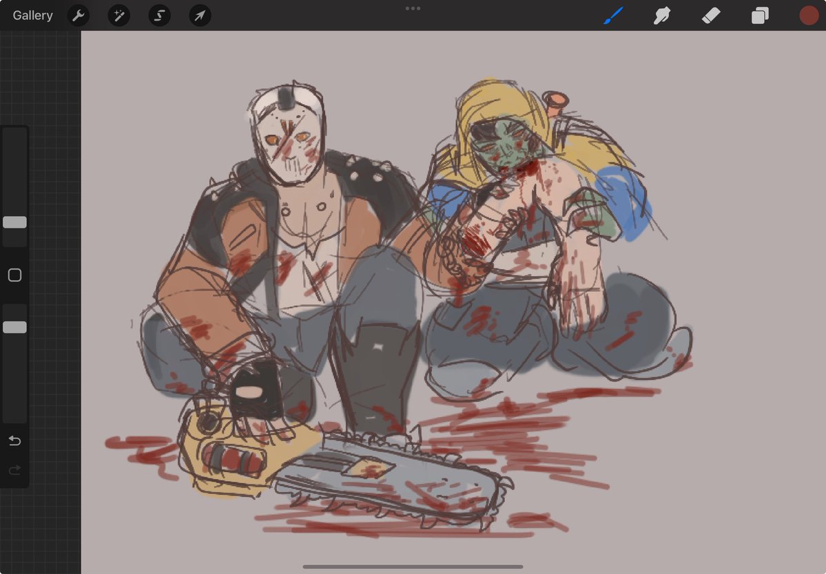 r76yaoi's tweet image. if you give a zombie an arm, he'll... still try to eat you later, really.
#reaper76