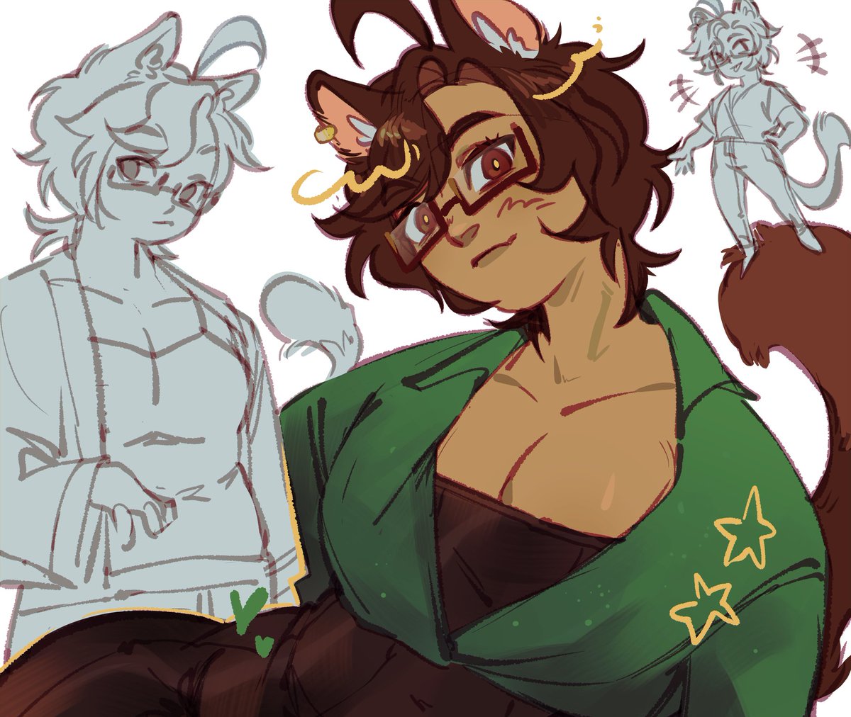 lvnesart's tweet image. anyone remember this sona from 2 yrs ago lol
(still dk how to dress them so my clothes for now)
#oc