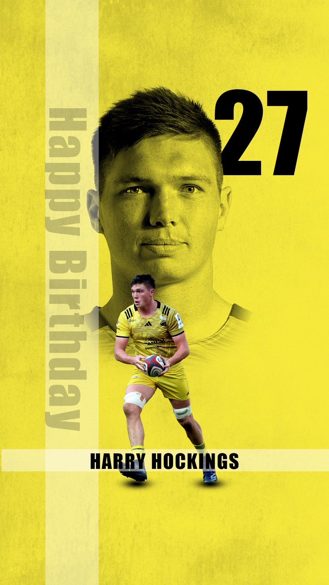 【HAPPY BIRTHDAY】 HARRY HOCKINGS

本日7月28日はHARRY HOCKINGSの27歳の誕生日です！おめでとうございます！🎂

皆様からの祝福コメント
是非よろしくお願いします✍️💛

★ HARRY HOCKINGSのプロフィールはこちら
suntory.co.jp/culture-sports…