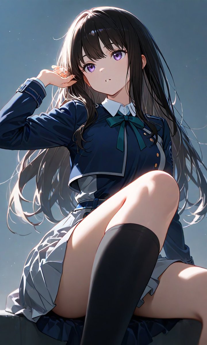 KiitchiAI's tweet image. #LycorisRecoil #人工知能アート