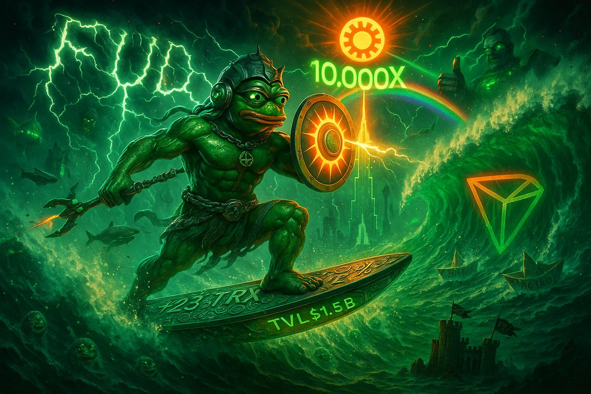 "Weathered the storm. Rewards incoming! 💪
LFG — build the rainbow together! 🌈🐸
<a href="/sunpumpmeme/">SunPump</a> #PePeOnTron