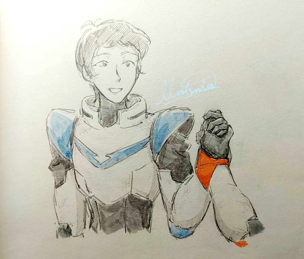 Misty4Pine's tweet image. #VLD #lancemcclain i bought new markers so i must try the pens. mostly lance, and it happens to be this special day. Happy Birthday! (sry but i want to put #klance for the second one)