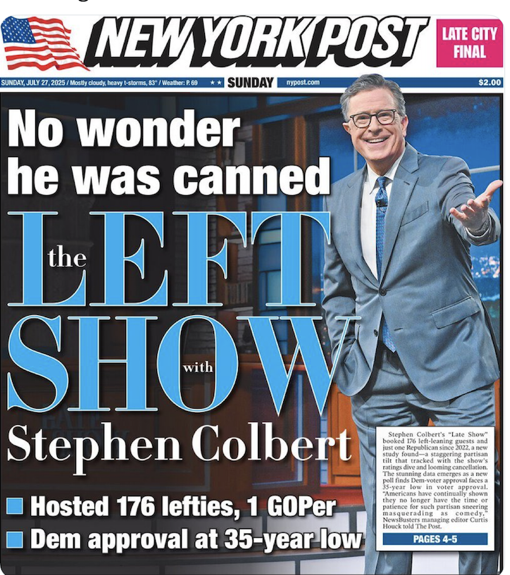 I’ll never understand how media orgs go 99% left, alienate half the country, then act shocked when ratings collapse. These are still businesses—if no one watches, you can’t survive. Don’t blame the networks or the audience. Take accountability for what you turned the shows into!