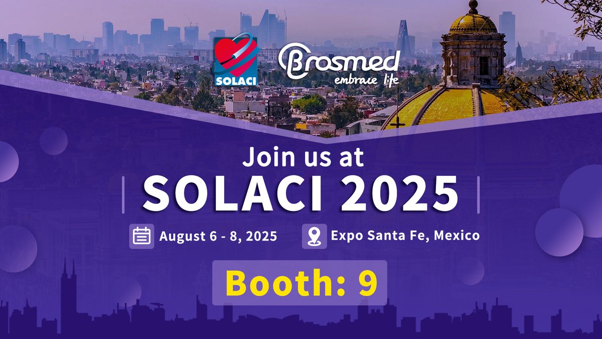 🌎 See you at #SOLACI2025

🏷Booth 9 | 📅 August 6-8 | 📍Expo Santa Fe, Mexico City

Join BrosMed and explore our latest innovations in coronary solutions! 💪

✨ Innovation starts here — engineered for performance, inspired by care.

#BrosMed #InterventionalCardiology