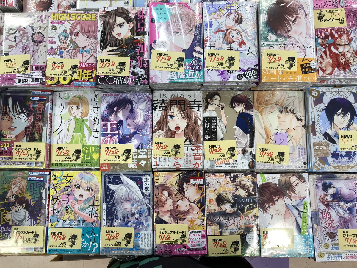 animateiyonago's tweet image. 【#アニ米子入荷情報】
『王の獣 18巻』
『王の獣 公式ファンブック』
『ヒロインなのに、イケメンアイドル♂になりました!? 4巻』
『お姉ちゃんの翠くん 9巻』
『不可抗力のI LOVE YOU 6巻』
『うちの弟どもがすみません 14巻』
『魔法少女ダンデライオン 2巻』
などが入荷しましたネギ！！