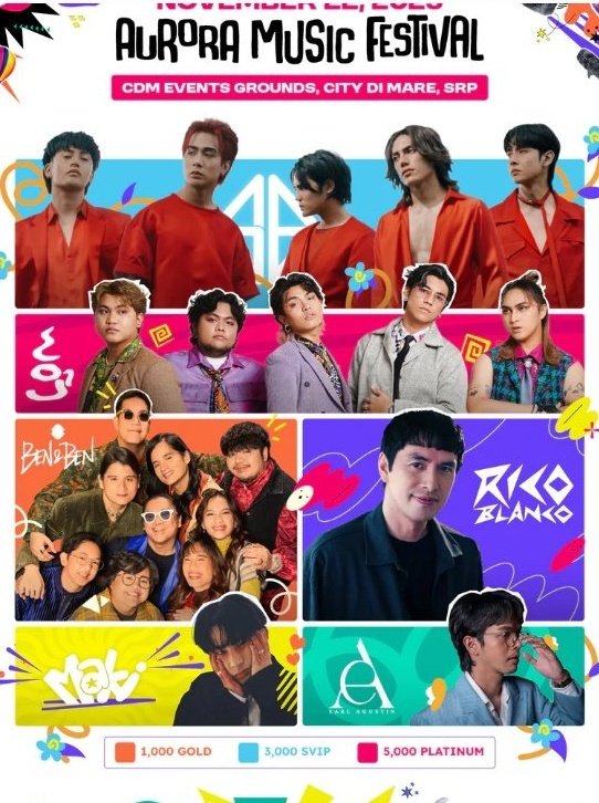 anjprowse's tweet image. Sabi sa inyo may sb19 sa aurora fest sa cebu! Hahahaha. See u!