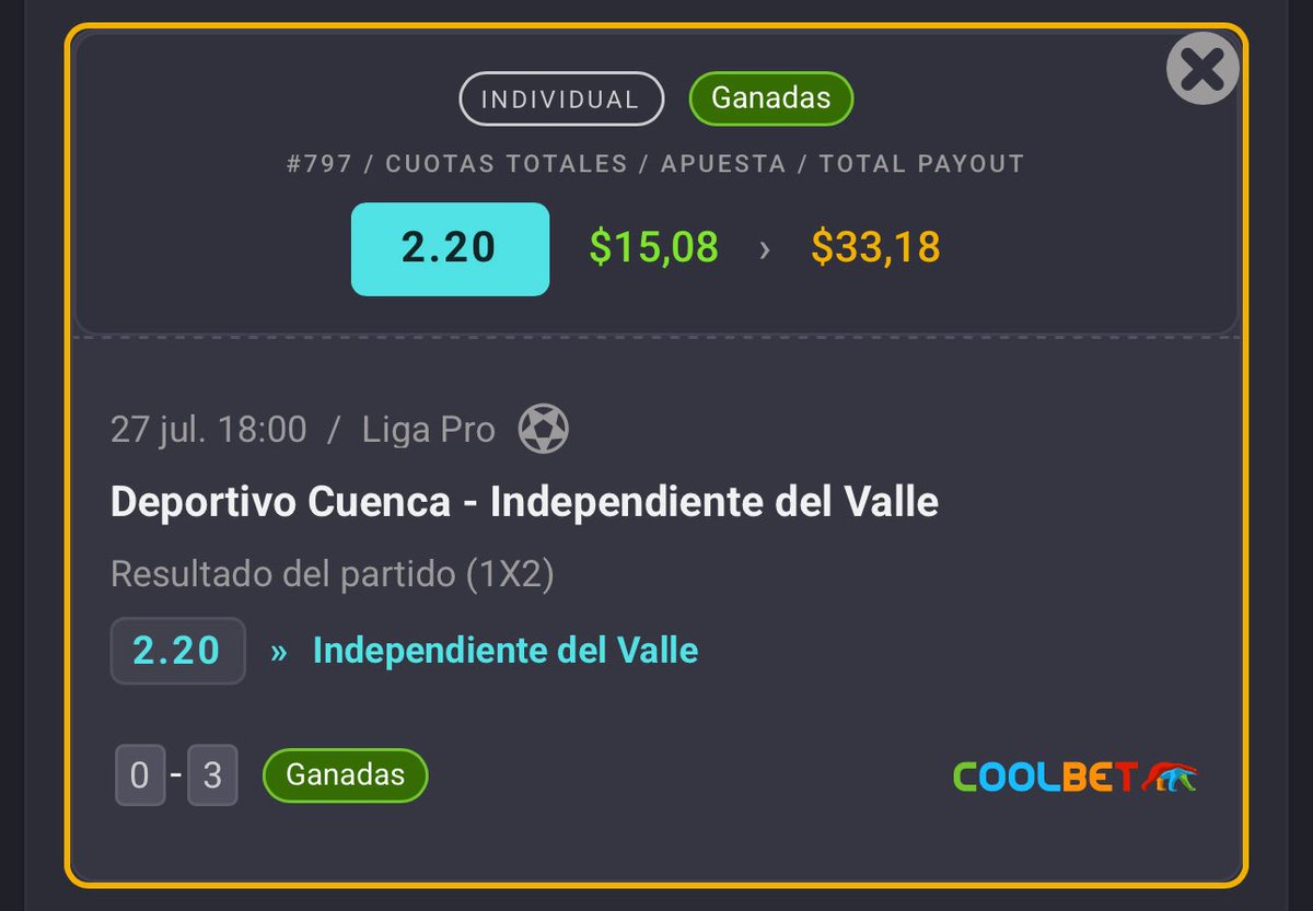 Yo les dije que la cuota era una ganga. 
Pasa la plata <a href="/CoolbetEcuador/">Coolbet Ecuador🇪🇨🐻‍❄️</a>