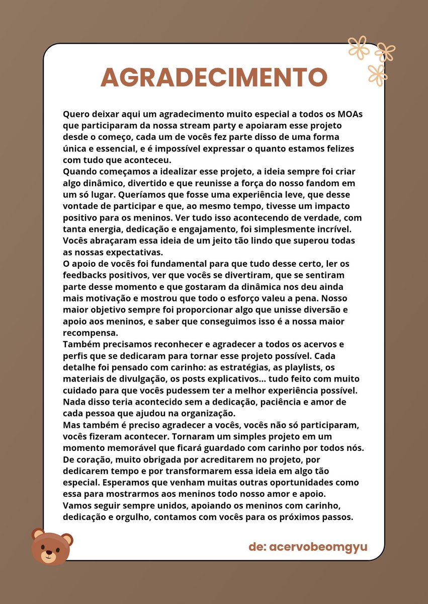 acervobeomgyu's tweet image. 🧸🤎