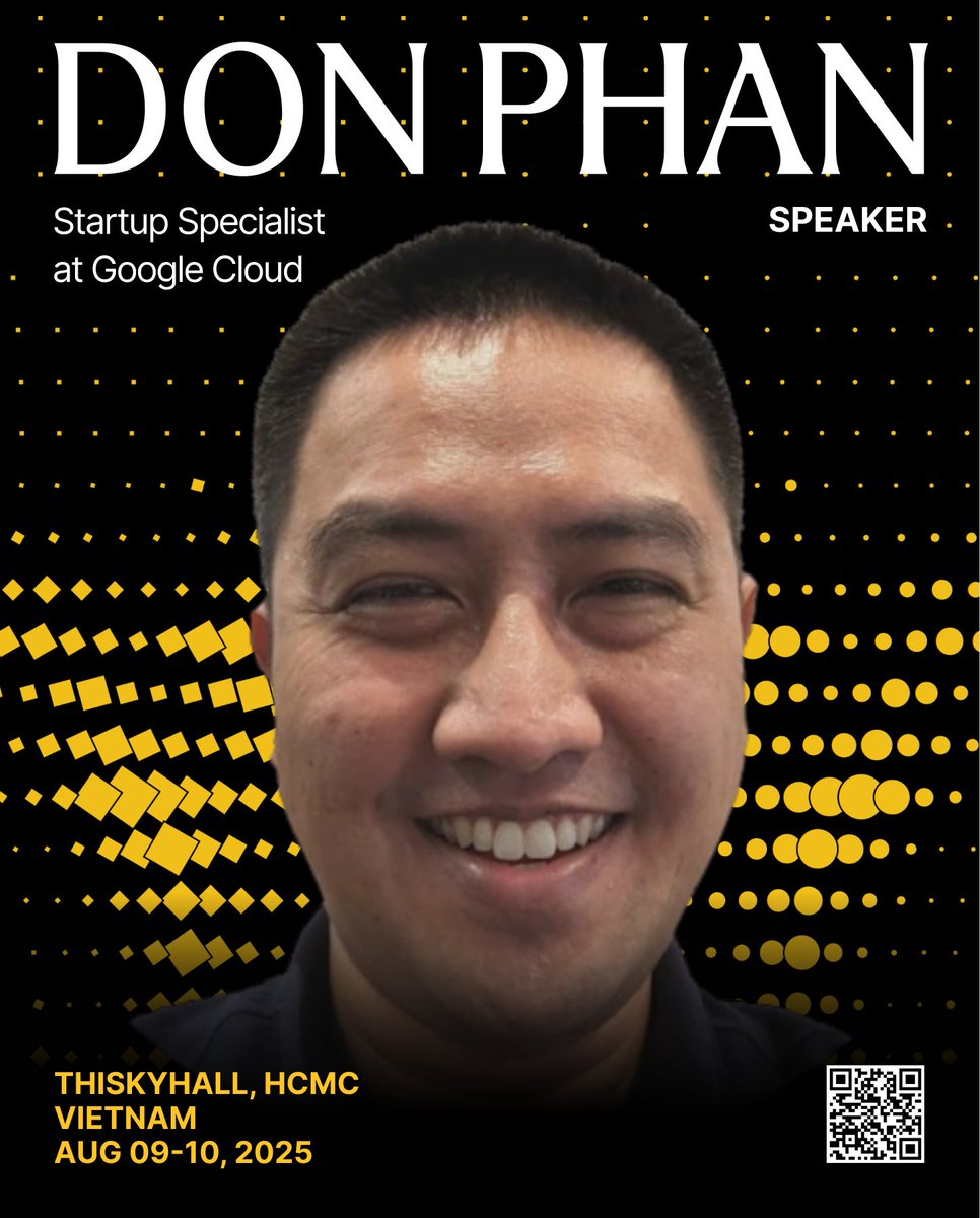 Conviction (@convictionvn) on Twitter photo Don Phan <a href="/LuchadorWWFTX/">Luchador.WWFTX</a> is a startup specialist at Google Cloud, focusing on Web3 and AI ventures. At Google, he supports early-stage startups in scaling and innovating using Google Cloud’s infrastructure.
Before Google, Don was a startup founder and an analyst at a regional Don Phan <a href="/LuchadorWWFTX/">Luchador.WWFTX</a> is a startup specialist at Google Cloud, focusing on Web3 and AI ventures. At Google, he supports early-stage startups in scaling and innovating using Google Cloud’s infrastructure.
Before Google, Don was a startup founder and an analyst at a regional