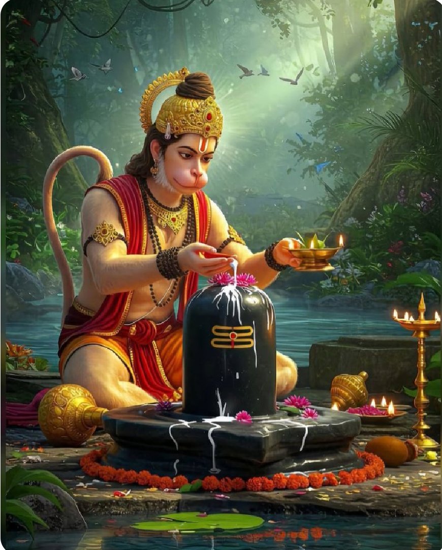 नागेंद्रहाराय त्रिलोचनाय भस्मांग रागाय महेश्वराय
नित्याय शुद्धाय दिगंबराय तस्मे न काराय नम: शिवाय:॥
ॐ नमः शिवाय 🌿
हर हर महादेव 🙏 
जय शिव शम्भू नाथ🙏 
महादेव भक्तों को सावन मास की तृतीय सोमवार की हार्दिक शुभकामनाएं 🙏❣️