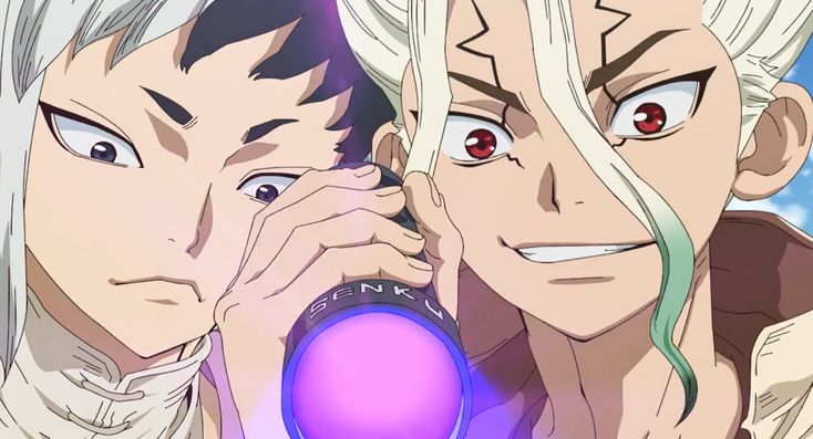 C0NF0RTSENGEN's tweet image. Gen always listens to Senku&apos;s scientific explanations.