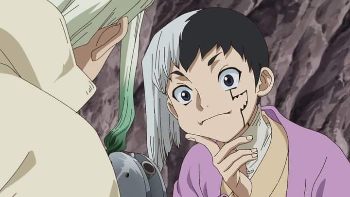 C0NF0RTSENGEN's tweet image. Gen always listens to Senku&apos;s scientific explanations.
