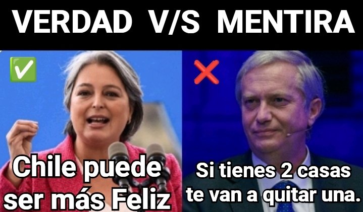 Incorru47125032's tweet image. ¿Quién más tiene decidido su voto para noviembre?
Por acato ya estamos claros que siempre es mejor elegir la verdad sobre la mentira.
Parece q luego habrá q reforzar los amortiguadores de la Jaraneta porque se están subiendo todos por el camino.😅
10 a 1 a que sale en 1ra vuelta.