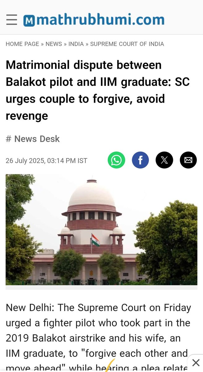 Men_emotn_matrs's tweet image. How would a soldier Safeguard the Nation when his own Spouse is filling  FIR against Him &amp;amp; his family ?

What is the point of having a degree from Indian Institute of Management if she can&apos;t manage her own Home.?
@realsiff