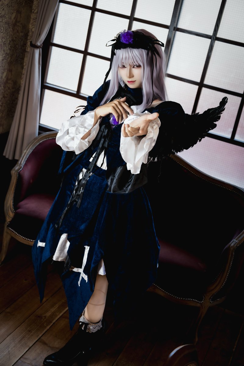 yUiSuRuGi's tweet image. 死んでも、一緒よ。

#薔薇のつどい2025夏 #水銀燈