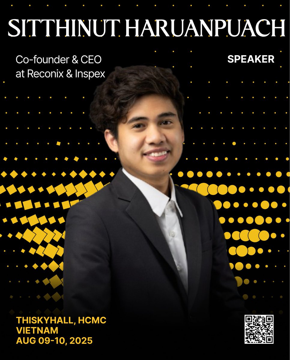 Conviction (@convictionvn) on Twitter photo 🛡️ Sitthinut <a href="/ruthlezs/">Golf | Inspex</a> is a cybersecurity strategist and tech entrepreneur with a proven track record of building advanced security capabilities in Thailand.
He is the Co-Founder & CEO of Reconix, a leading offensive security and red teaming firm, and also serves as CEO of 🛡️ Sitthinut <a href="/ruthlezs/">Golf | Inspex</a> is a cybersecurity strategist and tech entrepreneur with a proven track record of building advanced security capabilities in Thailand.
He is the Co-Founder & CEO of Reconix, a leading offensive security and red teaming firm, and also serves as CEO of