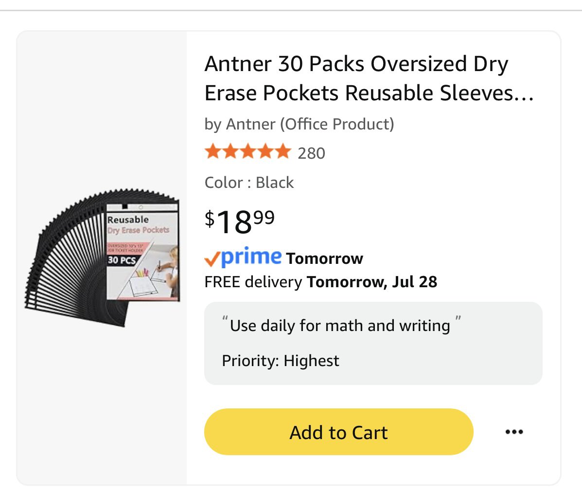 KCobb623's tweet image. 1st grade teacher at a title one school 🏫
The past few years I have used these daily in my classroom for math and writing ✍️
The only problem using them so much is they wear out and new ones are needed.
Can you help? 🫶🏻
amazon.com/hz/wishlist/ls…