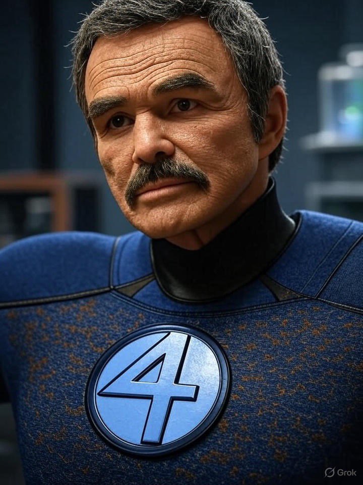 StephenFleming's tweet image. Just watched the new “Fantastic Four” movie. I have no idea how Pedro Pascal got cast as Reed Richards. But he was definitely channeling his inner Burt Reynolds.