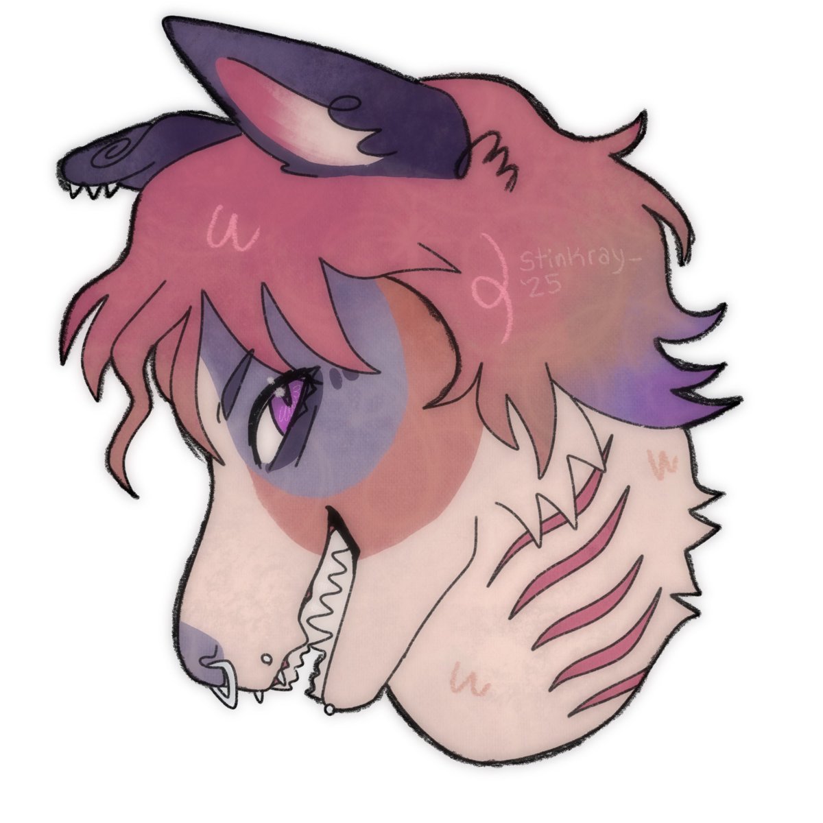 stinkray_'s tweet image. anyone want to get a last minute attack on artfight (any team) comment ur character below :-3 #artfight2025