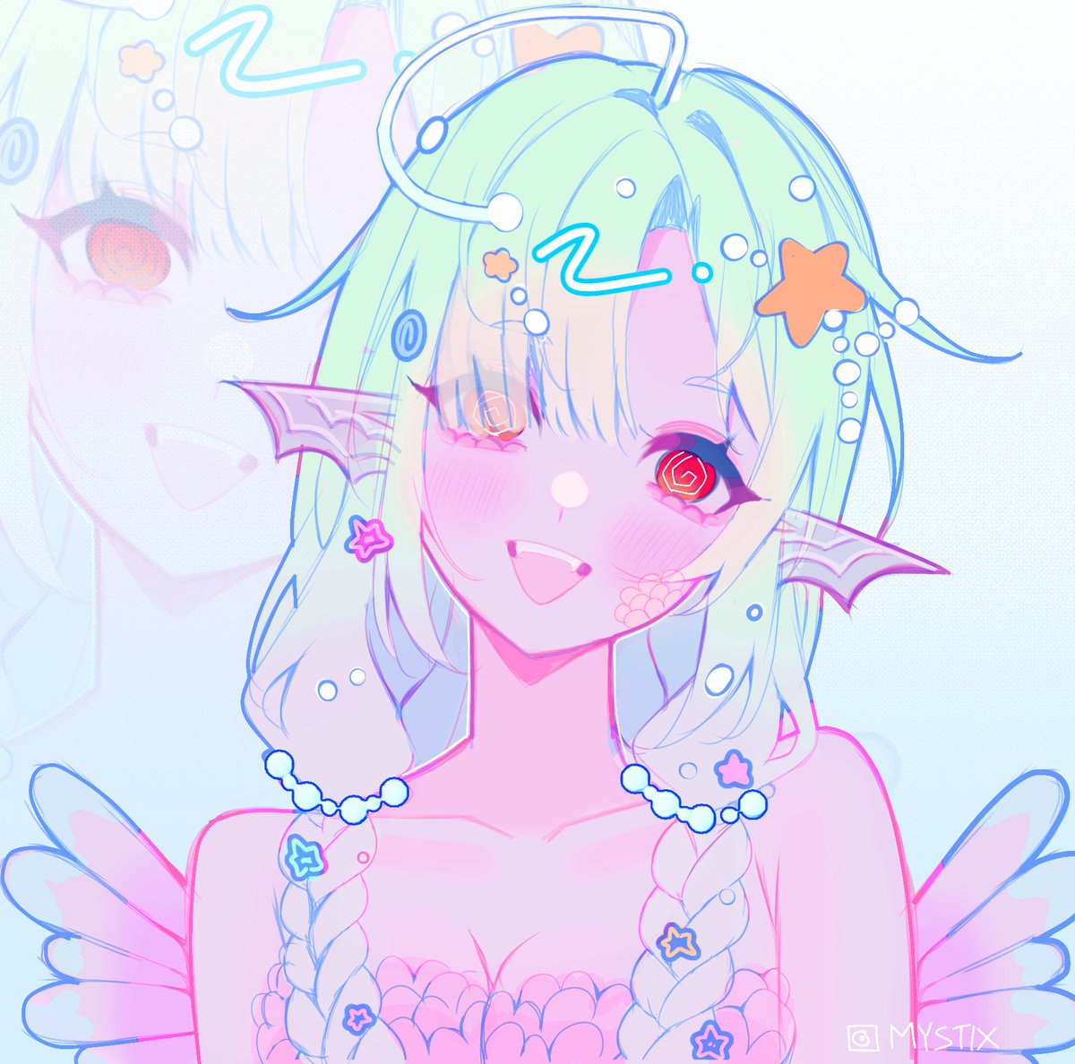 MYSTIX_DRAWZ's tweet image. A Few Sketch Commissions I Finished.

#sketchcommission #commission #pastelartwork