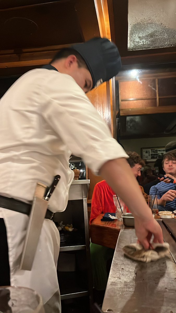 Let me be the first to say I’m sorry about the bombs. Thanks to the Japanese people for the incredible meal and you’re welcome for not whipping out my Japanese accent.