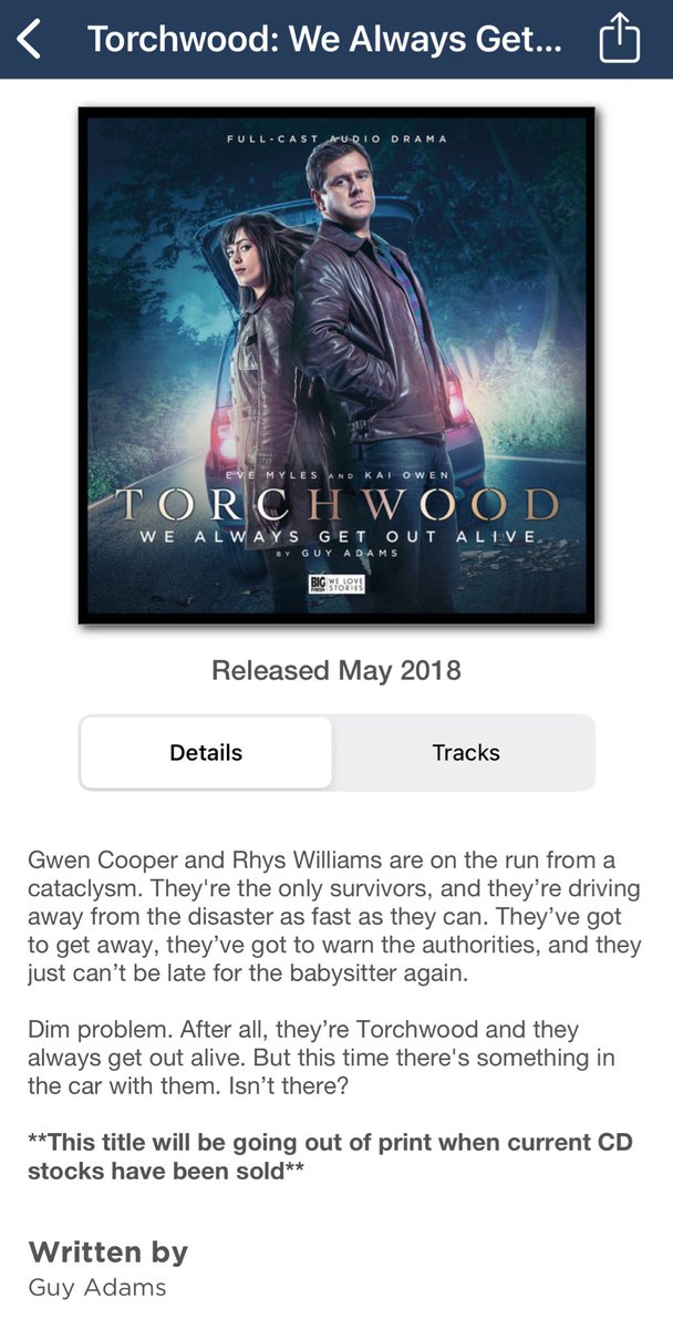 CHPearceWrites's tweet image. I rely on loved ones who are v into Big Finish to inform me which eps I need to listen to next, and they never disappoint! (I am a casual enjoyer and thereβs too much to choose from, but they know I love spooky caves, time loops, liminal spaces, memory, & sinister self-help) π§π€