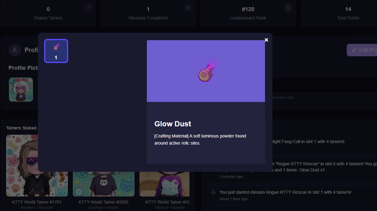 tori_wuw's tweet image. ✨ Just finished my very first mission in @Kttyworld  and… guess what? I already dropped an item! 🎁
I’m not exactly sure what it’s for yet, but something tells me it’s gonna be super important in the upcoming adventures… 🐾
Maybe we’ll be able to combine it with other drops to…