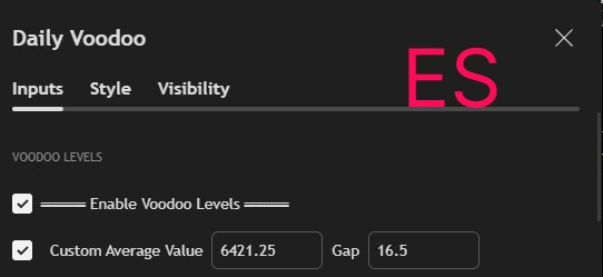 RedBenTrader's tweet photo. Voodoo Range Calibrations for the week of 7/28/25:   For those using @CarreyTrades Indicator, match your settings to the screenshots to calibrate for the week. Join my free discord for full charts and trading tips  https://t.co/dy5YKRaBuY https://t.co/9PlLDhXuiI