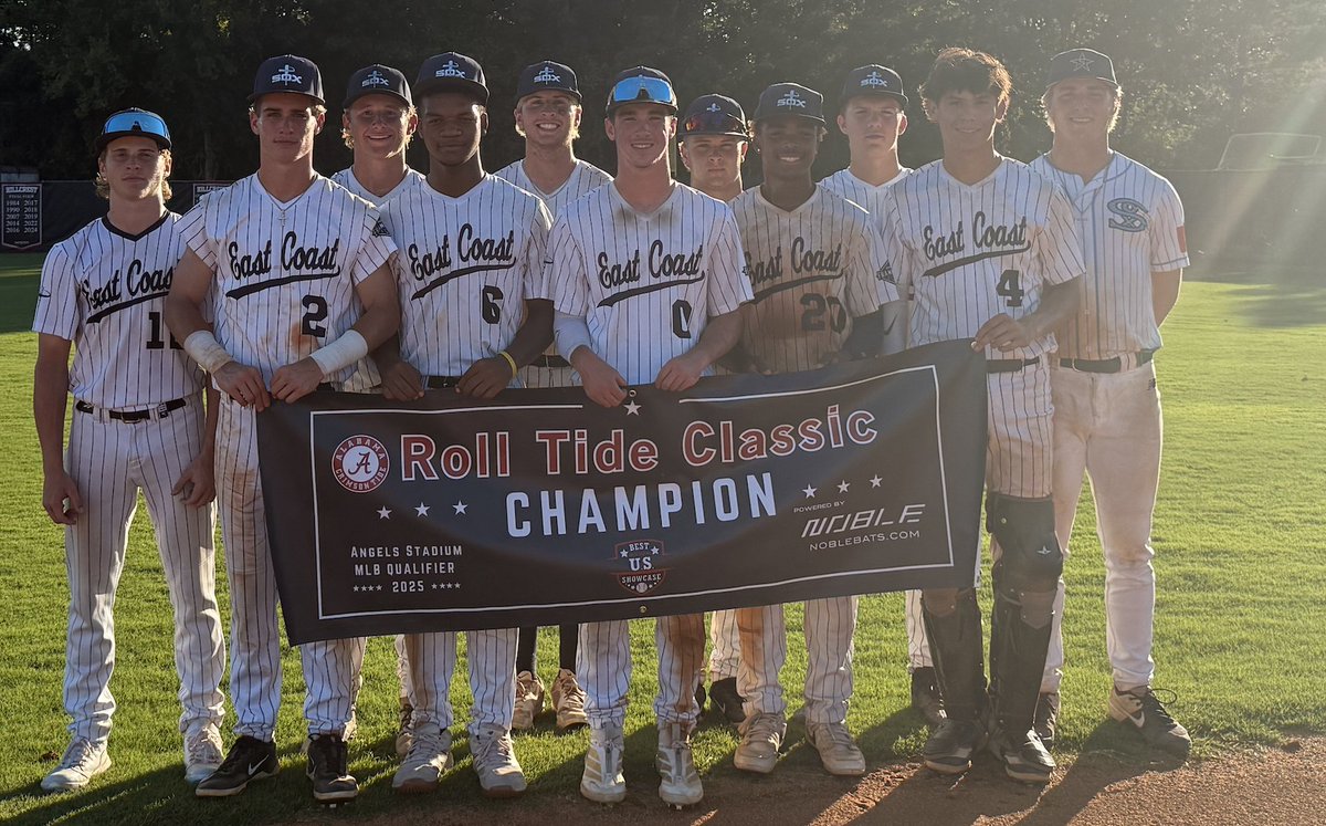 Best in the US Showcases (@busshowcase) on Twitter photo Your Roll Tide Classic Upperclass Champions
Congratulations, East Coast Sox (<a href="/ECSMidTN/">East Coast Sox TN Scout</a>)
See you at Angels Stadium ๐๏ธ Your Roll Tide Classic Upperclass Champions
Congratulations, East Coast Sox (<a href="/ECSMidTN/">East Coast Sox TN Scout</a>)
See you at Angels Stadium ๐๏ธ