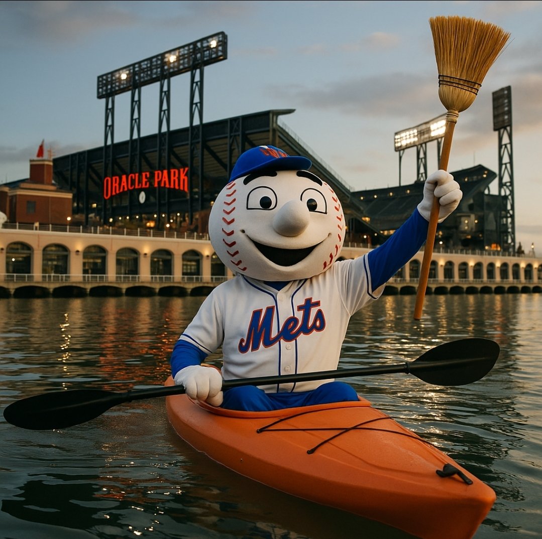 San Francisco is now clean 📚 
#Mets #LGM