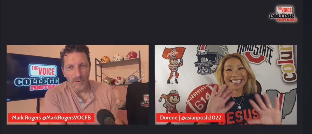 The Ladies of College Football LIVE 3 youtube.com/live/8Tn0iIVNp… via <a href="/YouTube/">YouTube</a> <a href="/MarkRogersVOCFB/">Mark Rogers</a> thank you for co-hosting tonight with me!!!! 

Like Subscribe and Join!!!!
